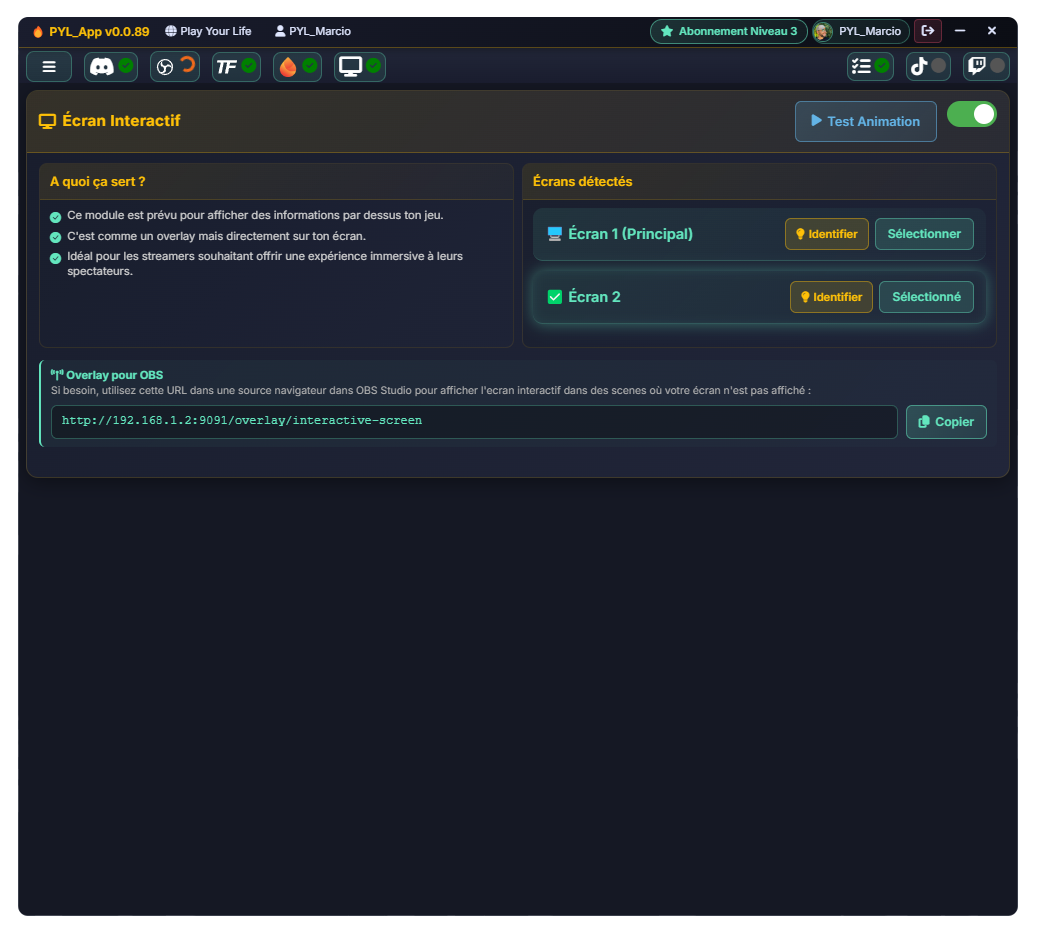 PYL_App Interactive Screen